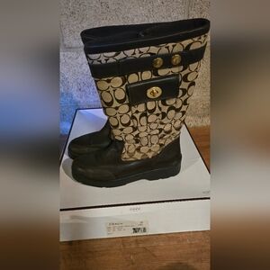 Coach Kayla Boots Size 9.5 In Box
